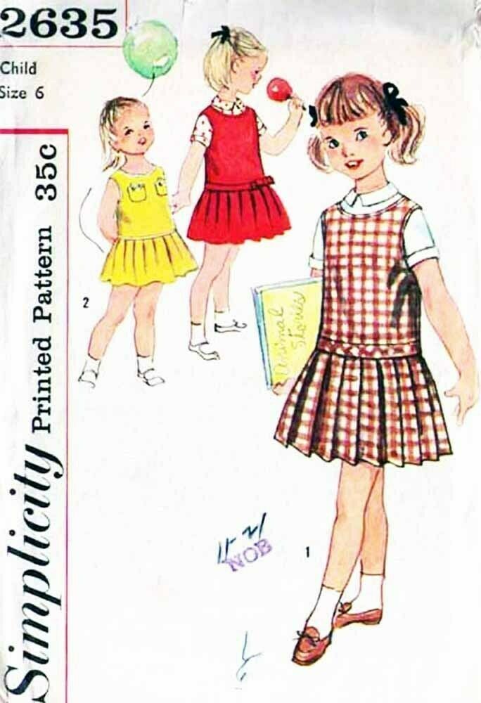 Vintage 1950s Girls Dress Patterns - Girls and 34 similar items