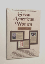 Vintage 90s Great American Women Post Cards USPS 20 Jumbo Stamp Image AIC098 New - £5.53 GBP