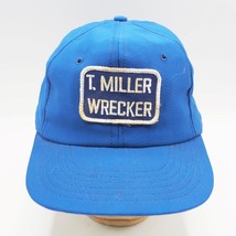 Snapback Trucker Farmer Hat Cap T. Miller Wrecker Patch - $34.64