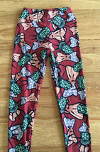 LuLaRoe 4th of July LEGGINGS Bows Statue Of Liberty American Flag One Size NEW - £11.98 GBP
