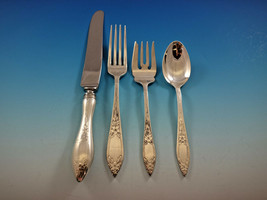 Lady Claire by Stieff Sterling Silver Flatware Set for 8 Service 32 pieces - £1,525.24 GBP