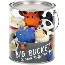 Hugglehounds Dog Ruff-Tex Balls Latex Toys 10 Pack Bucket - £74.07 GBP