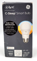 C by GE C-sleep A19 Bluetooth Smart LED Light Bulb Dimmable White 60 Watts 44303 - £7.19 GBP
