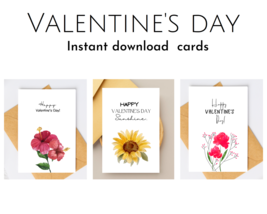 valentine cards - valentine cards for her- valentine cards for him -  Gi... - £1.06 GBP