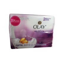 1 Pack (2bars) Olay Age Defying Vitamin E Soap Beauty Bars 3.75 Original Formula - £18.97 GBP