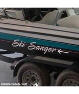 OEM Vintage 1998 Ski Sanger DLX Boat Yacht Decals (Set Of 2) New Oracle ... - $55.43