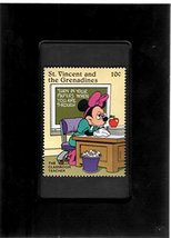 Framed Stamp Art - Disney Stamp Art - Minnie Mouse, The Classroom Teacher - £7.01 GBP
