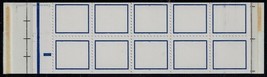 TDB41 Test/Dummy Complete Booklet 4-(TDP14(a) Panes of 10 &quot;Blue Rectangl... - £355.56 GBP