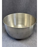 Stainless Steel 8.5” diameter mixing Bowl Made in Korea 4.75” tall base ... - £11.48 GBP