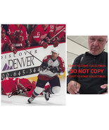 Claude Lemieux signed Colorado Avalanche 8x10 photo COA proof autographed - $89.09