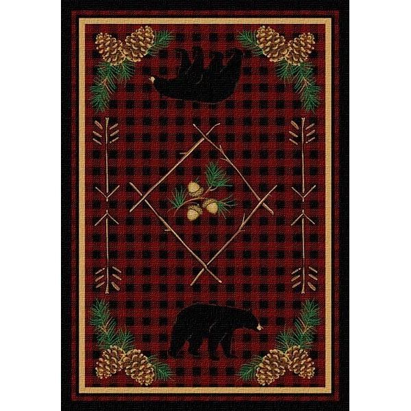 Rustic Woodland Bear Accent Rug - $137.51+