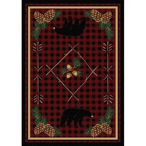 Rustic Woodland Bear Accent Rug - $137.51+