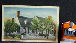 STD Vintage Home of Mary Mother of George Washington Fredericksburg Virginia Unp - $3.50