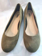 Valley Lane Slip On Flats Green Dress Shoes NEW No BOX 8.5 M Women’s - £18.30 GBP