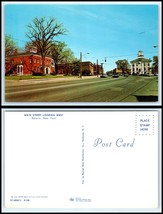 NEW YORK Postcard - Batavia, Main Street Looking West J4 - £2.33 GBP