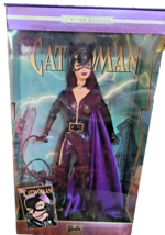 MATTEL CATWOMAN BARBIE COLLECTIBLE LIMITED EDITION NRFB - £97.15 GBP