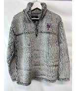 New York Mets Women&#39;s Pullover Top Jacket -Boxercraft Gray Sherpa NEW S/M - $49.43 CAD