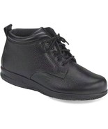 SAS Womens Alpine Non Slip Lace Up Footwear-Black-Size 9-2X Wide - $205.00