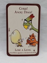 Munchkin Curse! Angry Dinos Promo Card - $116.24 MXN