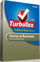TurboTax Home & Business Federal + E-file + State 2011 [Old Version] - £50.50 GBP