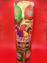 Coca-Cola Super Bowl XXXVI Commemorative 8oz Coke Bottle Canister -New-Vintage - $14.56