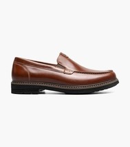 Nunn Bush Owen II Moc Toe Venetian Loafer Dress Shoes Cognac 85153-221 image 2