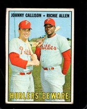 1967 Topps #309 Johnny CALLISON/DICK Allen Good+ Phillies Hurlers *X105191 - £3.46 GBP