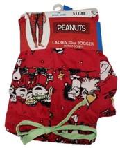 Ladies Brilliant Red Peanuts Snoopy Lounge Sleep Jogger Pants Size 2X (1... - £9.10 GBP