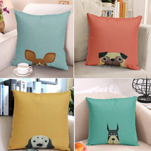 Dog Pillow Covers 18X18, Colorful Dog Pillow Case for Kids Boys Girls, Decorativ - £19.50 GBP