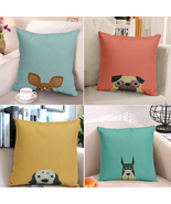Dog Pillow Covers 18X18, Colorful Dog Pillow Case for Kids Boys Girls, D... - £19.70 GBP