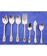Reed Barton TIGER LILY 8 Serving Pieces 1945 Art Nouveau Silverplate Vtg - €69,68 EUR