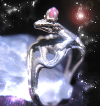 HAUNTED UNIQUE RING YOU WILL BE WELL LONGEVITY WELLNESS HIGHEST LIGHT MAGICK image 2