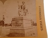 Statua Di George Washington Da Horatio Greenough Washington Dc Stereosco... - $19.29