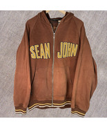 Vintage Y2K Sean John Hoodie Mens XXL Authentic Distress Grunge See All ... - $698.83 MXN
