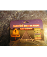 Zombie Zone Direction Arrows Sign - £7.75 GBP