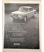 TOYOTA CORONA HARDTOP Vivacious -Tops 90 M.P - 1968 Vintage Print Ad - €11,26 EUR