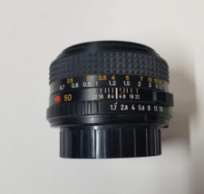 Minolta MD 1.7/50mm f/1.7 50mm 1:1.7 Lens with Cap - $47.00