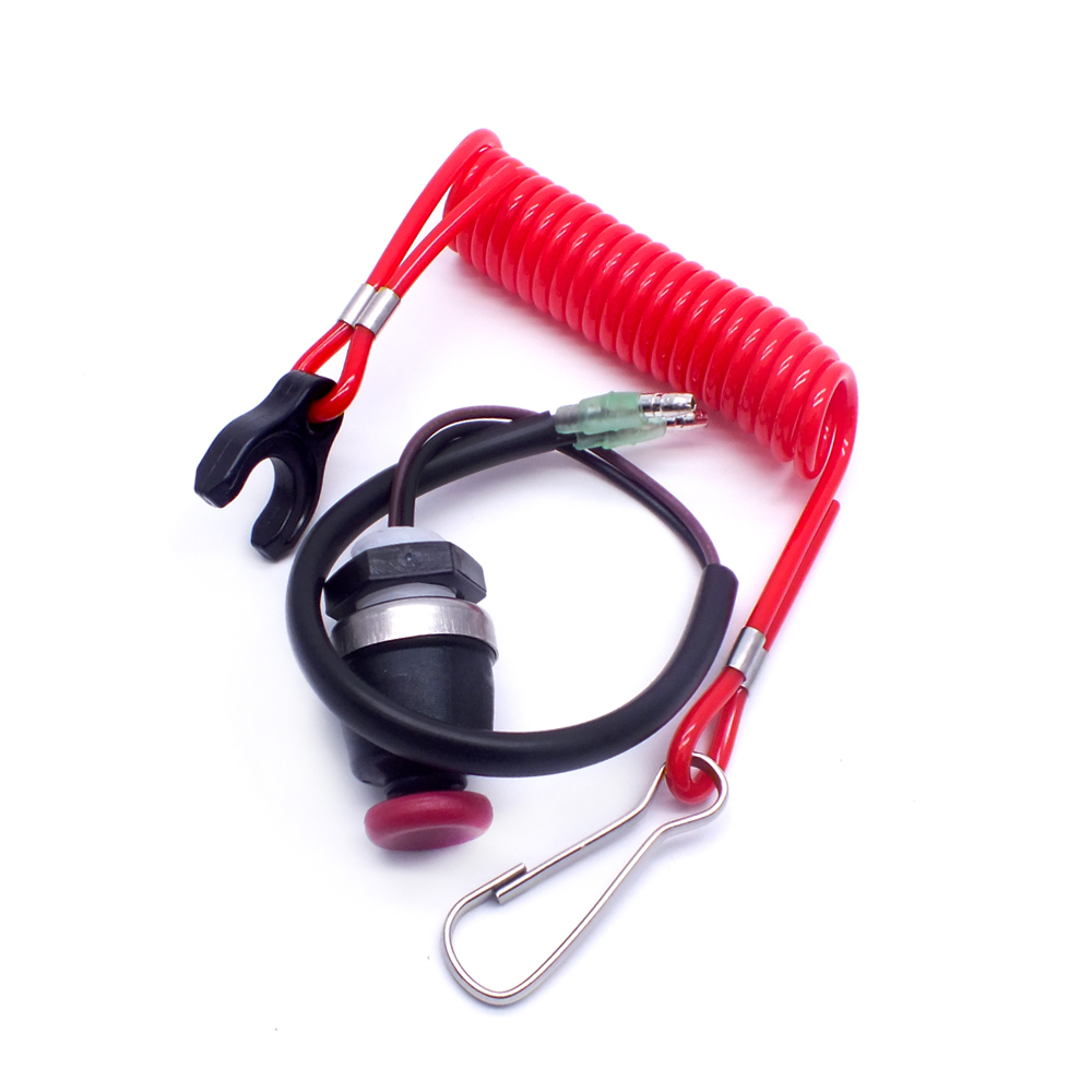 Safety Stop Switch& Lanyard For Tohatsu For Nissan Outboard 398-06830 398068300M