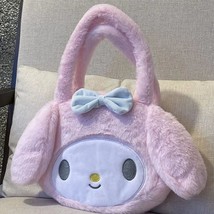 Kuromi Plush Mini Handbag Women Pink School Bag - $44.00