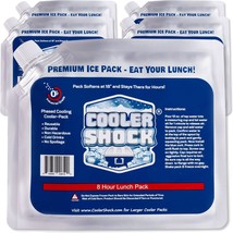 Reusable Ice Packs For Coolers From Cooler Shock Are Durable, Long-Lasting, - £30.25 GBP