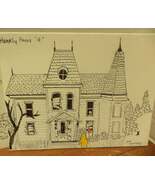 Homely House "IF" Ink Rendering Greeting Card - €8,52 EUR