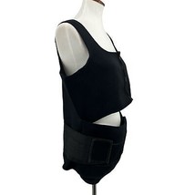 The Body Fix Waist Trainer vest XXXXL neoprene sweat weight loss black s... - $27.72