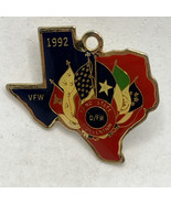 Dallas Fort Worth Texas VFW Veterans Of Foreign Wars Military Enamel Hat... - $191.57 MXN