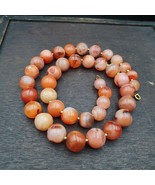 Antik Indo Tibetisch Karneol Alt Achat Perlen Tribal Perlen Schmuck Hals... - €197,87 EUR