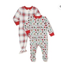Holiday Time Toddler Christmas 2 Piece Pajama Set Size 3-6 Months Nwt - £6.67 GBP