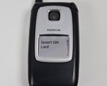 Nokia 6103b Black/Silver Flip Phone (T-Mobile) - £27.48 GBP