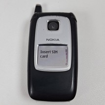 Nokia 6103b Black/Silver Flip Phone (T-Mobile) - $34.99