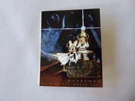 Disney Trading Pins 30155 WDW - Mickey &amp; Minnie - Logo Poster - Star Wars We - £35.90 GBP