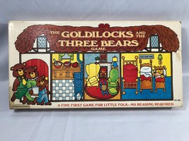 Vintage Goldilocks and the Three Bears Board Game Cadaco 1973 Complete - £9.55 GBP