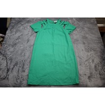 LuLus Dress Womens Small Green Lightweight Casual Short Sleeve Smock Shirt - $26.71